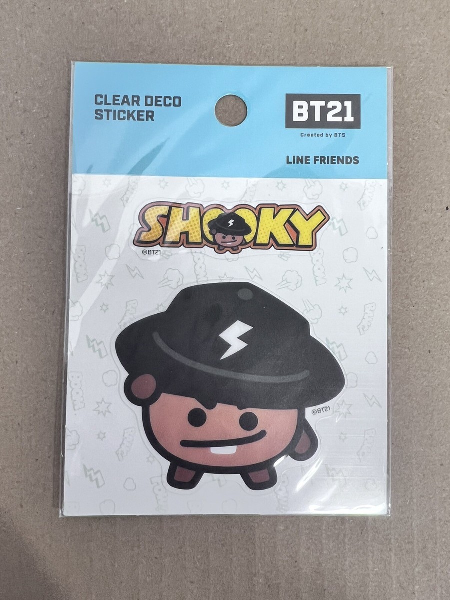 BTS BT21 Official Authentic Goods Clear Sticker Ver2 by Kumhong