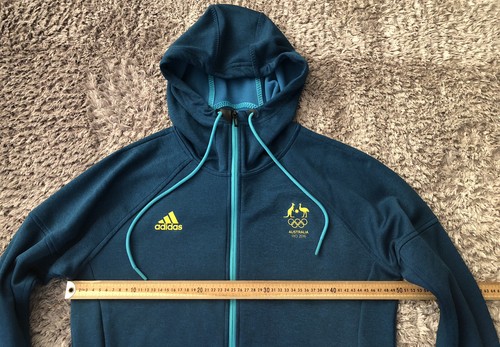 J4 New Australia Olympic Rio 2016 Athlete Team Issue Zip Jacket Adidas Womens 12 - Picture 3 of 15