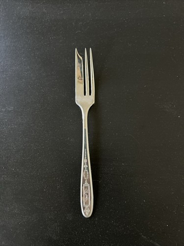 Community Silver Plate"Grosvenor" Pattern “g” Monogram Fish Fork Rare