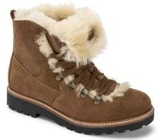 Designer Olang Aurora.lux Womens medium boot Tan 'Cuoio' - Brand new