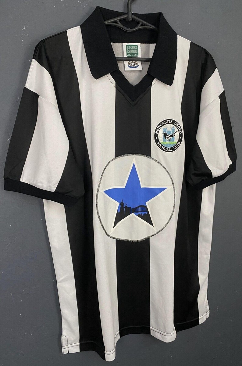 RETRO REPLICA MEN NEWCASTLE UNITED 1980/1982 FOOTBALL SOCCER SHIRT