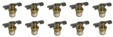 10PK American Made Compressor, Pool, Radiator Drain Valve Petcock (1YR Warranty)