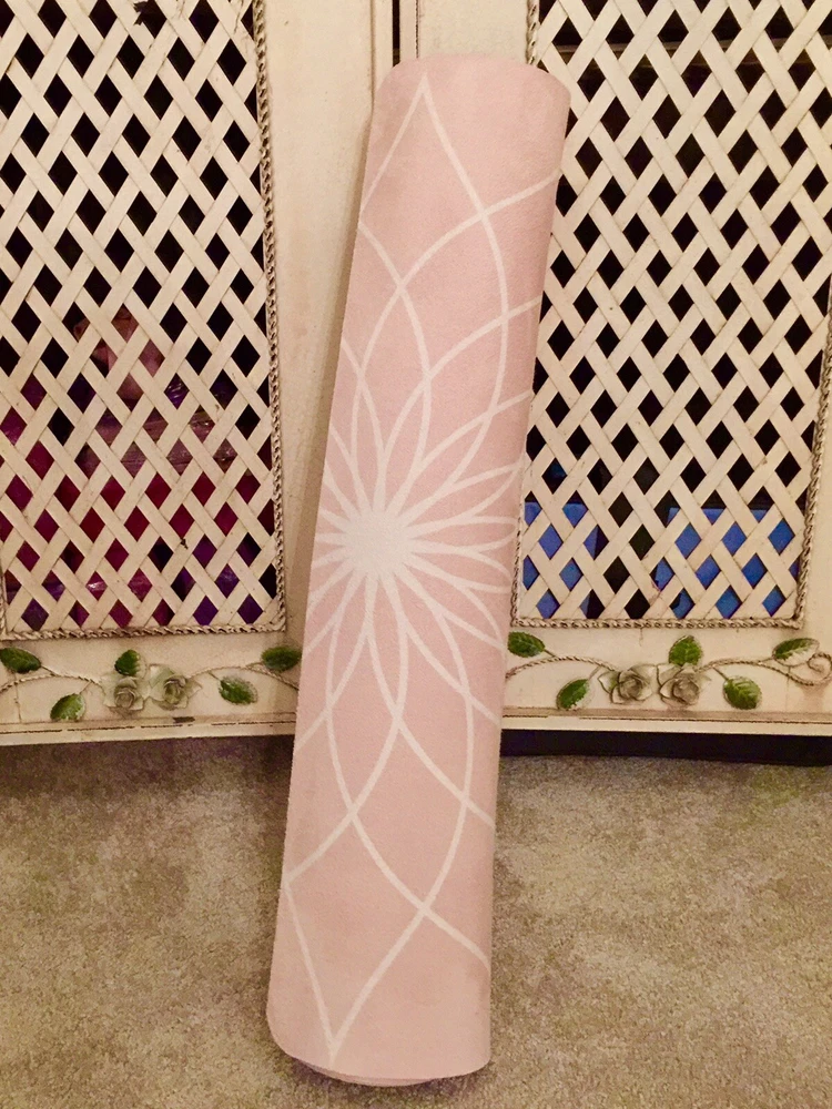 Limited Edition Non-Slip Microfibre Suede Yoga Mat with Stunning Design Limited Edition Non-Slip Microfibre Suede Yoga Mat with Stunning Design