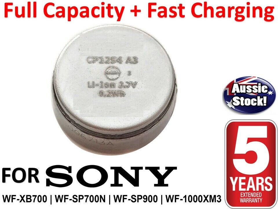 Airco Robijn album CP1254 A3 3.7V 60 mAH Battery for Sony WF-1000XM3 WF-1000X WF-SP700N  Headphones | eBay
