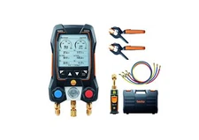 Testo 550s Kit I App Operated Digital Manifold, 2 x testo 115i Pipe Clamp The...