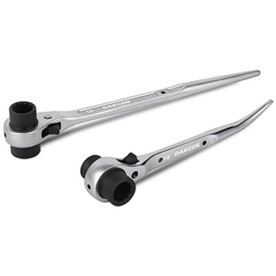 2 Pieces Scaffold Ratchet Set 19mm?22mm Or 3/4''?7/8'' Scaffold Ratchet17mm X 19mm
