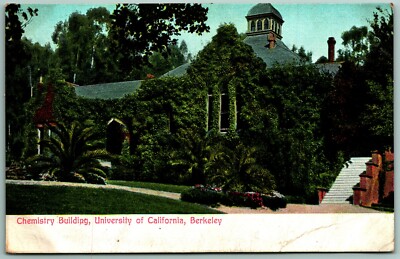 Chemistry Building California University Berkeley CA UNP Unused DB Postcard J3