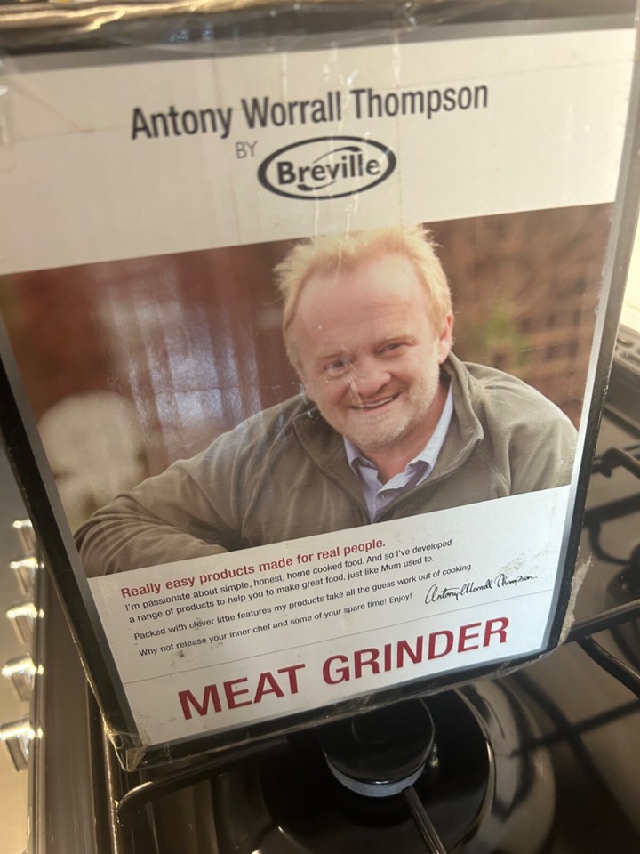 Breville Antony worrall thompson meat grinder/mincer eBay