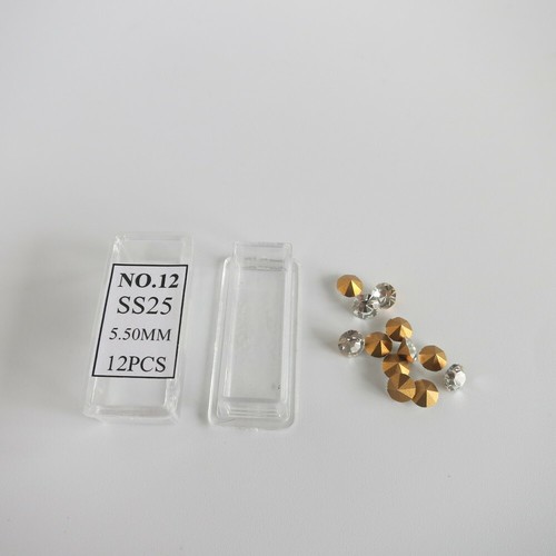 GF8116M Assortment of Glass Stones for Watch Dial Case 12 Sizes PP2-SS25 - Picture 2 of 6