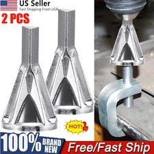2X Deburring External Chamfer Tool Triangle Drill Bit Bolt Thread Repair Tool