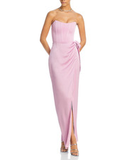 V. Chapman June Corset Wrap Tie Dress MSRP $415 # 14A 2237 Blm