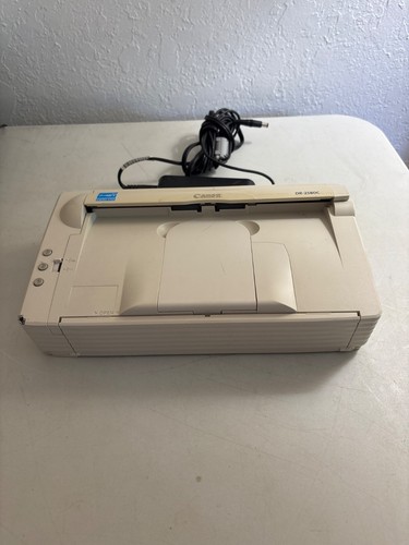 CANON IMAGE FORMULA DR-2580C PASS-THROUGH SCANNER W/ AC ADAPTER POWERS ON READ!