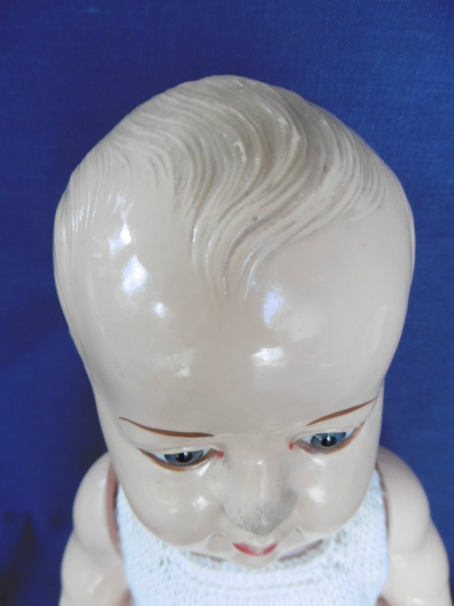 Baigneur ancien Petitcollin, 50 cm, made in France, bon état - Jeux & Jouets
