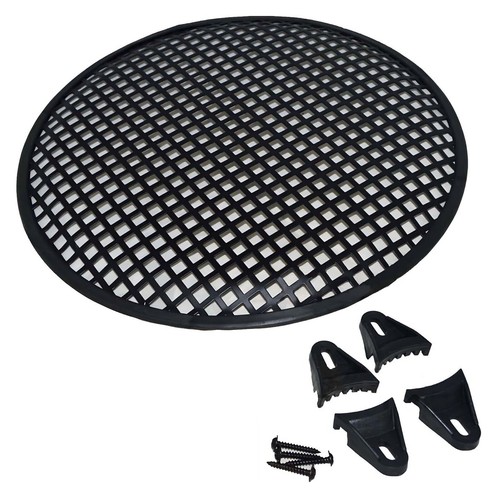Metal Mesh Speaker Subwoofer Grill Cover Waffle Style 2 Pack New old stock - Picture 3 of 3