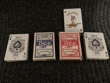 Vintage Bee Playing Cards - No. 92 Club Special Back No. 67 Made In USA 2 Packs