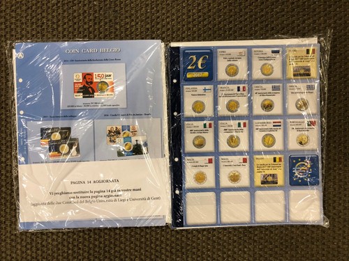 ABAFIL - Cartella Con Custodia X 2 Euro Commemorativi - Euro Filatelia - Foto 3