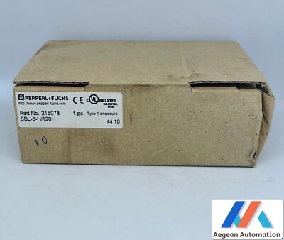 Pepperl + Fuchs SBL-8-H/120 Part No:215078 Background Suppression Sensor NEW ...