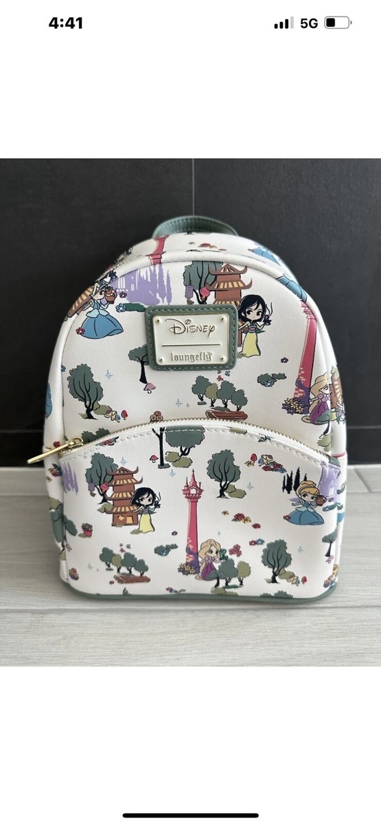 Loungefly X Disney Princess Chibi Landscape Loungefly Mini  display picture 2