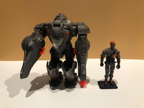 GI Joe 2004 Pulverizer Mech Suit & Ghost Bear v1 Valor Vs Venom