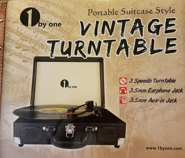 1byone vintage turntable