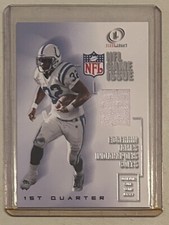 Edgerrin James NFL Game Issue Fleer Legacy Jersey Patch Colts 2001 #GI-EJ