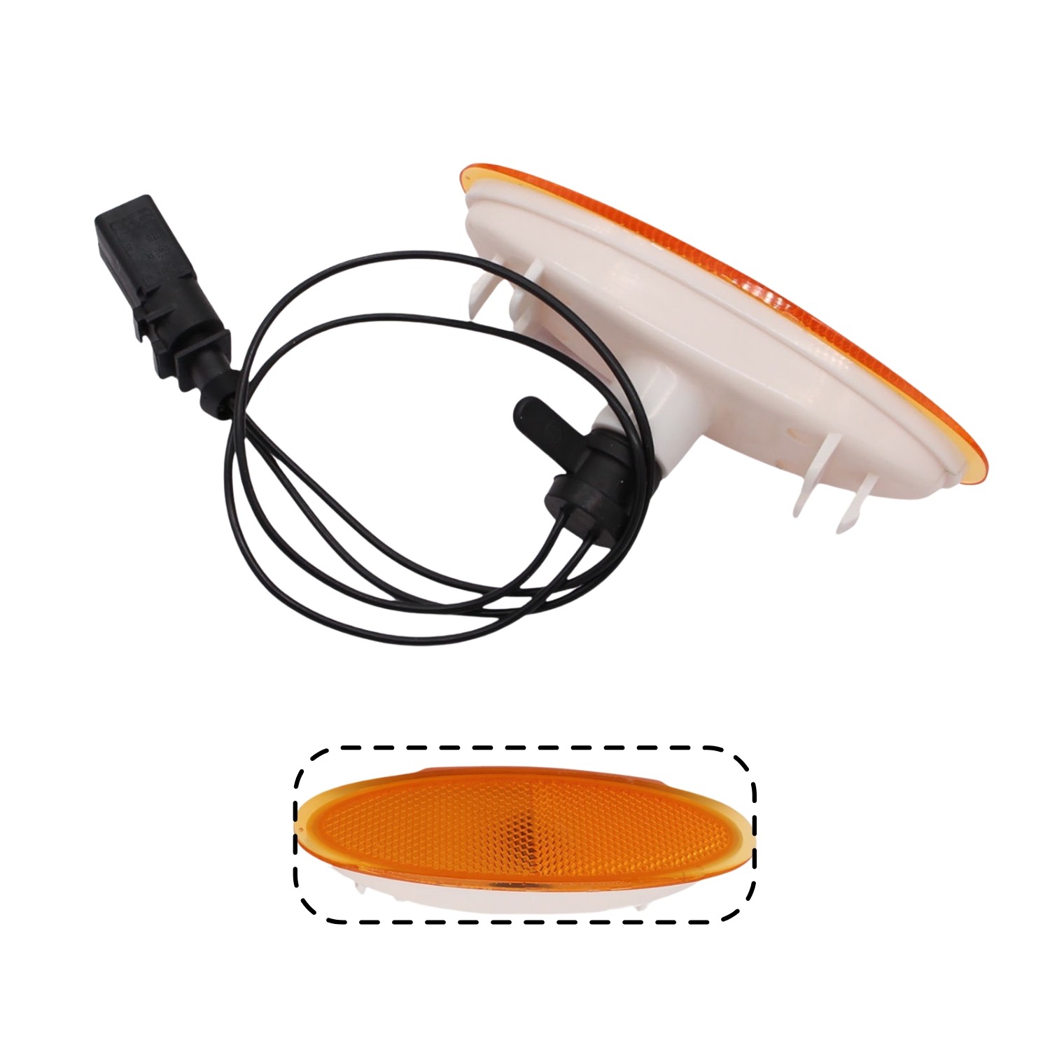 Front Bumper Side Marker Light Left Or Right For Bentley GT GTC Flying Spur