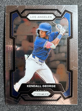 2024 Panini Prizm #168 Prospect Kendall George Los Angeles Dodgers