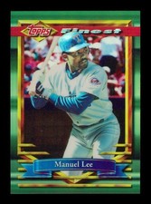 1994 Topps Finest: #188 Manuel Lee Refractor NM-MT OR BETTER