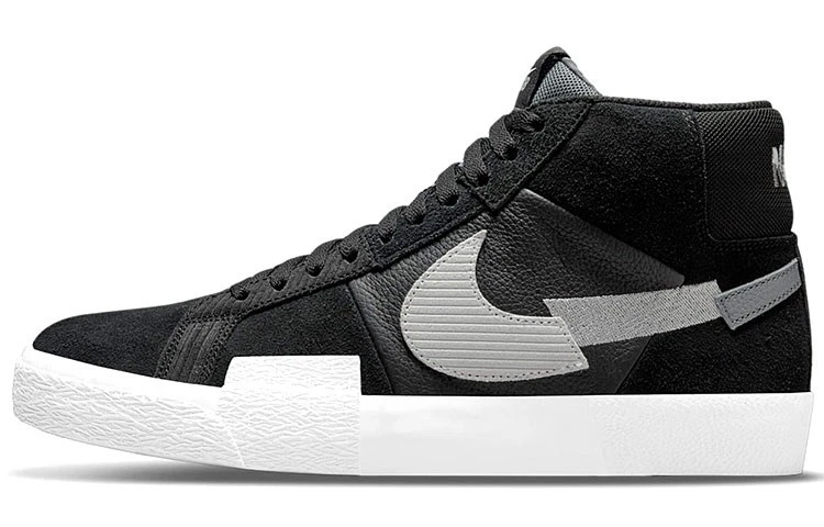 Nike Zoom Blazer Premium SB Mid Mosaic Pack - Black Wolf Grey for