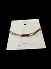 NWT Fossil Paperclip Link Bracelet Gold-Tone | Size OS | JAB54AST21