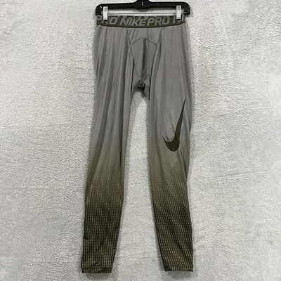 Nike Pro Mens Large Compression Tights Dri-FIT Ombre Fade Swoosh Base Layer