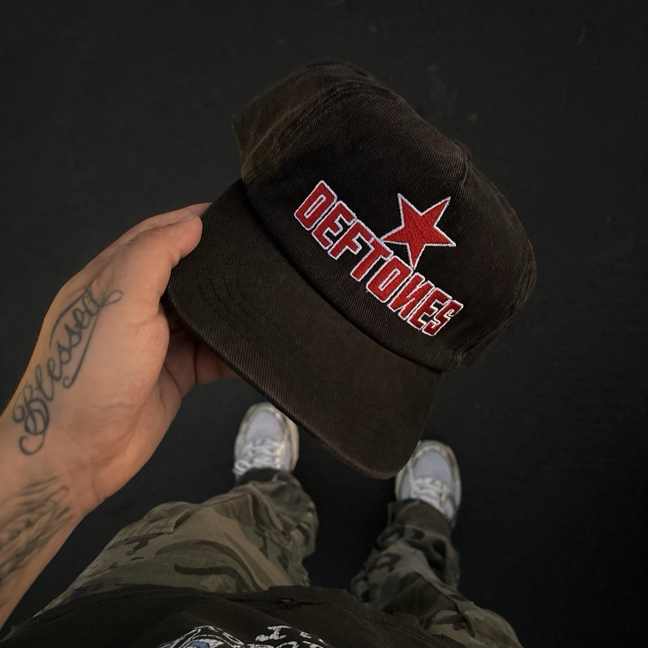 Vintage Star Logo 5 Panel Hat