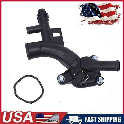 Engine Coolant Thermostat Housing Assembly for Chevy Cruze Sonic Trax 1.4L
