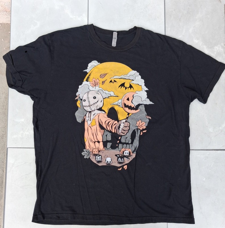 Vintage Punk Rock Save the panduhs t shirt Halloween unisex Size L