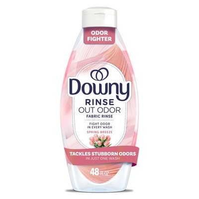 Rinse Laundry Odor Remover, Spring Breeze Scent, 48 FL OZ, Fabric Softener an...