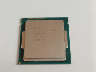 Intel Core i7-4770K CPU 3,5 GHz Socket 1150 SR147 - voll funktionsfähig