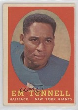 1958 Topps Emlen Tunnell #42 HOF r7q