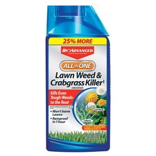 BioAdvanced All-In-One Lawn Weed and Crabgrass Killer I, Concentrate, 40 oz