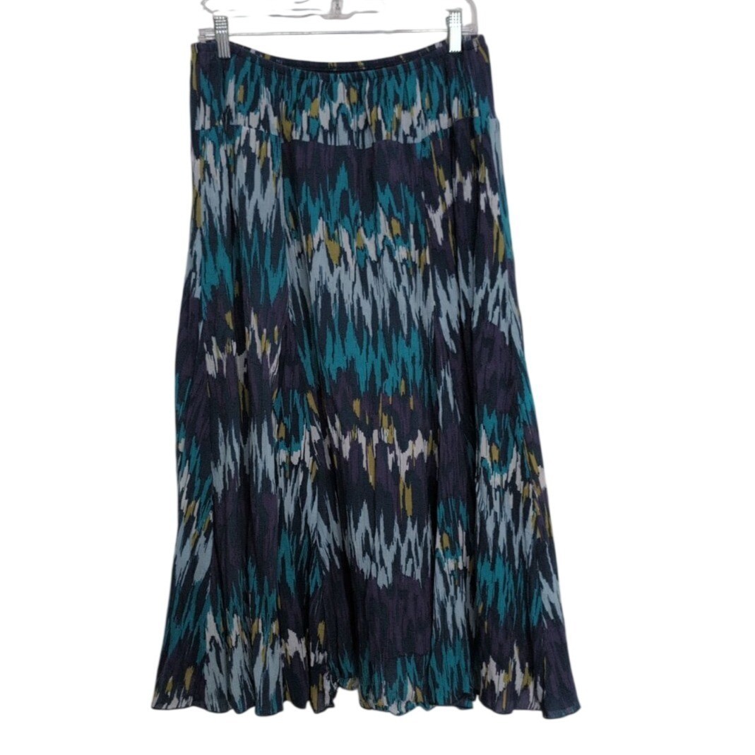 Ruby Rd Geometric Patterned Maxi Skirt Womens Siz… - image 5