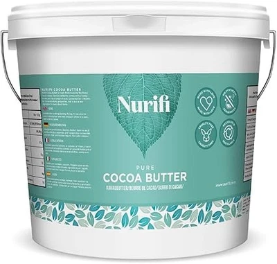 1KG Cocoa Butter by Nurifi - Unrefined - 100% Pure, Raw & Natural