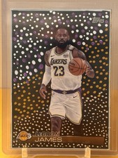2025-26 Topps LeBron James Hand Painted Custom Art Card Los Angeles Lakers