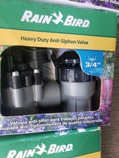 Lot de 3 Pack Rain Bird 3/4" Anti-siphon Vanne d'irrigation Contrôle Débit - DAS-075