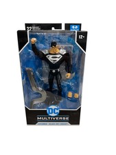 NEW-SEALED McFarlane DC Multiverse Superman Black Suit Variant 7    Figure