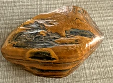 146g Wind Worn Ventifact Banded Tiger Iron - Seers Stone - Wyoming US - Lapidary