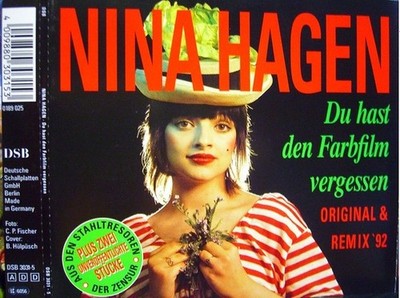 Nina Hagen   Du Hast Den Farbfilm Vergessen - CD Maxi single - Very hard to find