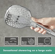 Hansgrohe Raindance Select E 120mm Showerhead 3 Spray Modes  26520000 R.R.P £80