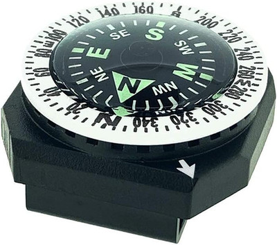 Sun Company Gocompass - Micro Orienteering Wrist Compass | Watch Band or Paracor