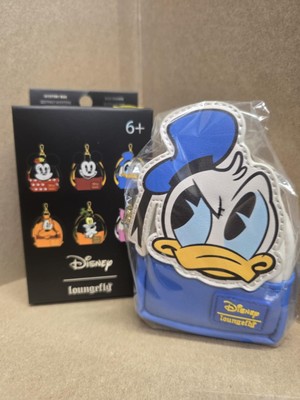 Loungefly Disney Mickey & Friends Mini Backpack Box Keychain: Donald Duck