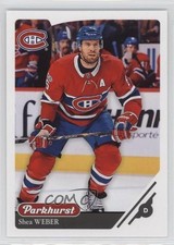 2018-19 Upper Deck Parkhurst Shea Weber #178 HOF e6j