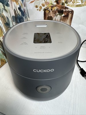 CUCKOO Rice Cooker 6 Cup Uncooked / 12 Cup Cooked -CR 0675F-  Read Description